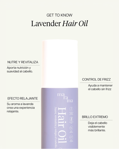 Lavender hair oil