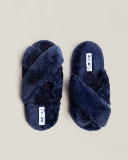 SLIPPERS AZULES